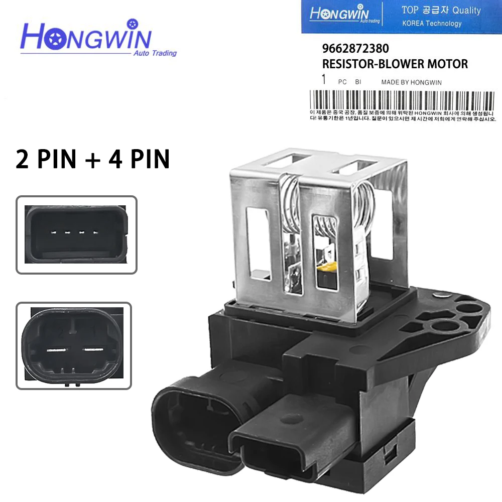 Radiator Fan Blower Motor Resistance 1267J6 1267J4 9662872380 Fits Citroen C2 C3 C4 C5 DS3 Peugeot 1007 207 208 2008 301 407 508
Radiator Fan Blower Motor Resistance 1267J6 1267J4 9662872380 Fits Citroen C2 C3 C4 C5 DS3 Peugeot 1007 207 208 2008 301 407 508