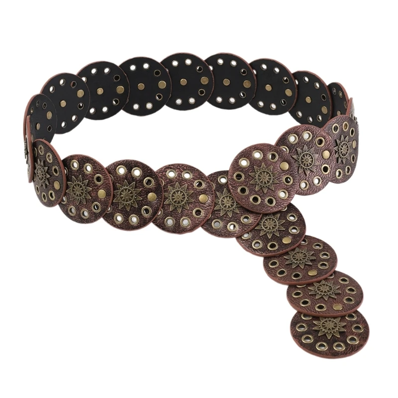 2000s Corsets Belt Women Decorative Round Belt for Pants PU Leather Eyelets Belt DXAA
2000s Corsets Belt Women Decorative Round Belt for Pants PU Leather Eyelets Belt DXAA