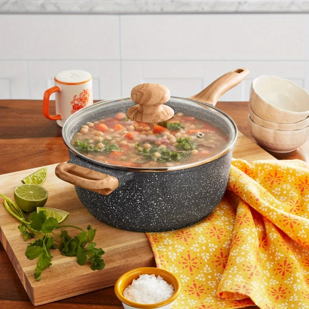 4 quart old style cast aluminum pan, perfect for cooking pasta, making seasonings, heating soup, easy to clean
4 quart old style cast aluminum pan, perfect for cooking pasta, making seasonings, heating soup, easy to clean