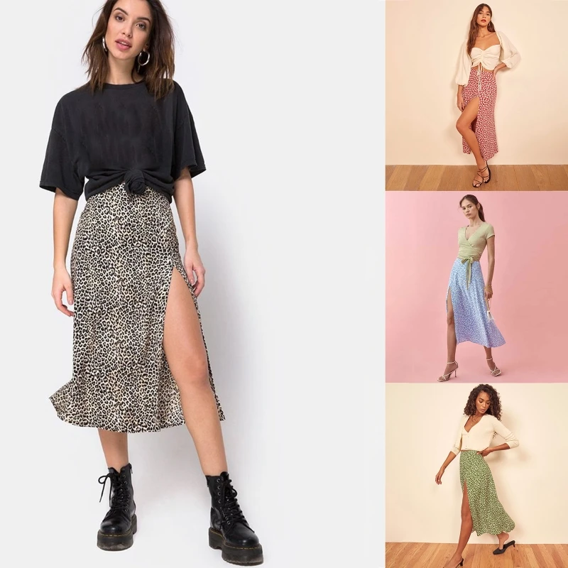 652F Women Casual Print Side Split High Waist Zipper Midi Skirt Fashion A-line Skirt
652F Women Casual Print Side Split High Waist Zipper Midi Skirt Fashion A-line Skirt