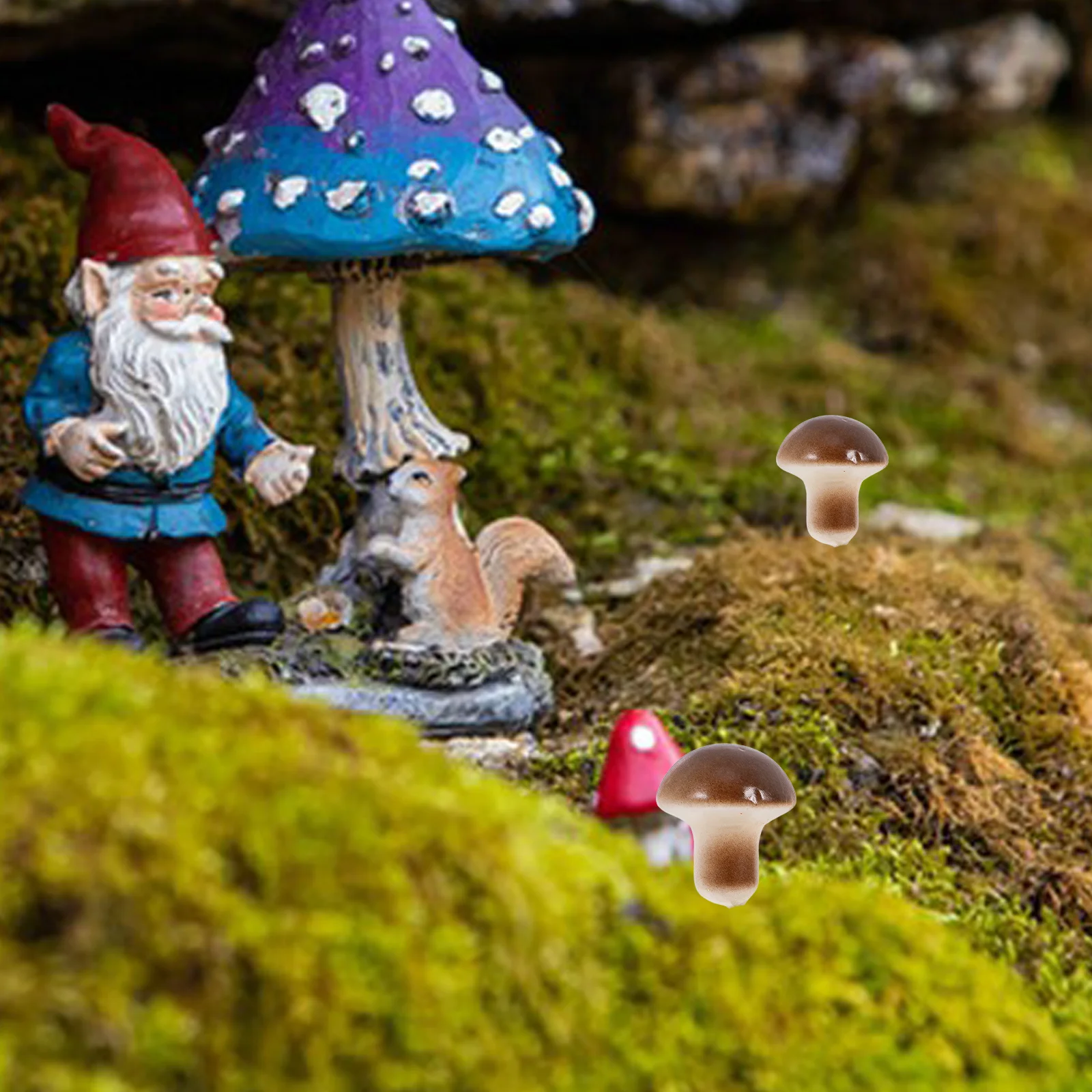 50pcs Mini Mushroom Bonsai Decor Dark Fairy Garden Ornament Diy Terrarium Landscape Artificial Mushrooms For Crafts
50pcs Mini Mushroom Bonsai Decor Dark Fairy Garden Ornament Diy Terrarium Landscape Artificial Mushrooms For Crafts