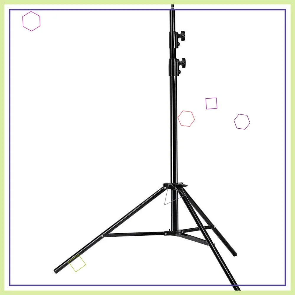 Pro 9ft/260cm Spring Loaded Heavy Duty Light Stand with 1/4" Screw & 5/8" Stud for Video, Portrait, Photography
Pro 9ft/260cm Spring Loaded Heavy Duty Light Stand with 1/4" Screw & 5/8" Stud for Video, Portrait, Photography
