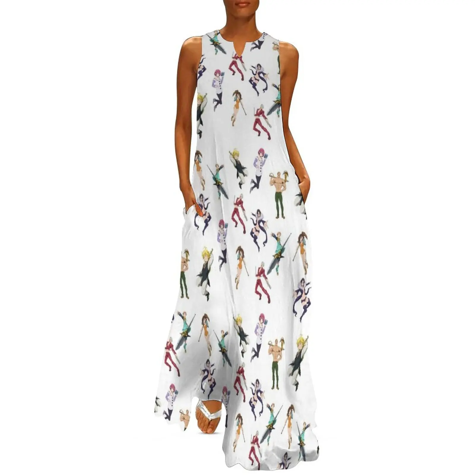 Nanatsu no taizai, 7 deadly sins, 7ds Long Dress summer dress woman 2025 trendy Woman clothes
Nanatsu no taizai, 7 deadly sins, 7ds Long Dress summer dress woman 2025 trendy Woman clothes