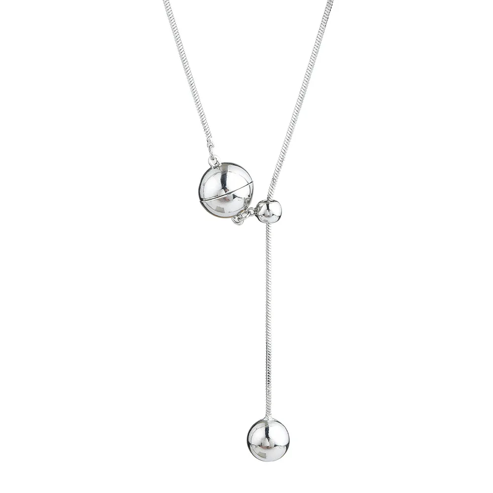 Autumn and winter magnetic pull geometrically long necklace for women, light luxury trendy high-end sweater chain
Autumn and winter magnetic pull geometrically long necklace for women, light luxury trendy high-end sweater chain