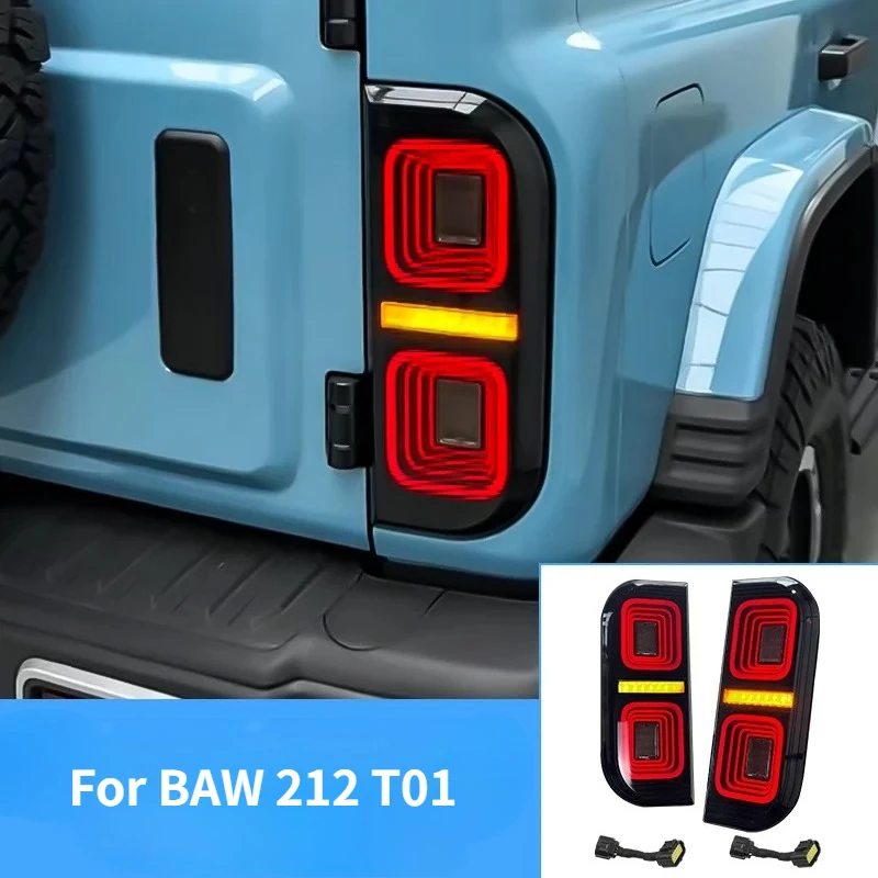 Для BAW 212 T01: Модифицированный плавающий задний фонарь, светодиодный динамический указатель поворота, внешние аксессуары
Для BAW 212 T01: Модифицированный плавающий задний фонарь, светодиодный динамический указатель поворота, внешние аксессуары