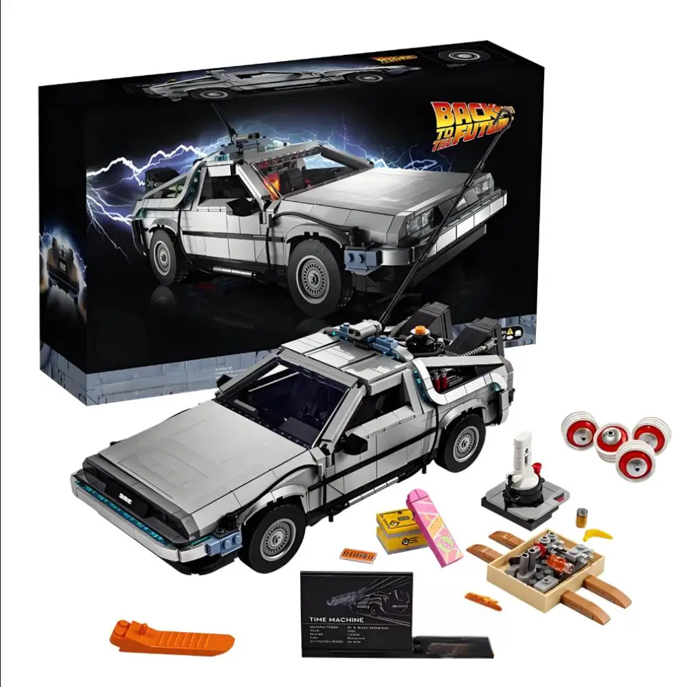 1872pcs DeLorean DMC-12 Back to the Future Time Machine 10300 Car Model Assembly Toys Holiday Party Ornament Birthday Gifts
1872pcs DeLorean DMC-12 Back to the Future Time Machine 10300 Car Model Assembly Toys Holiday Party Ornament Birthday Gifts