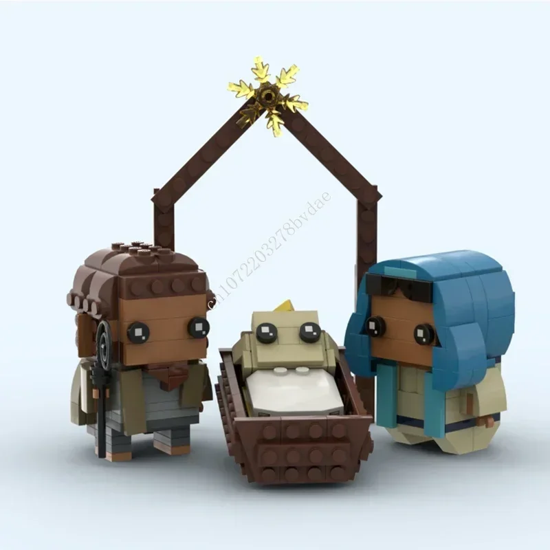 293PCS MOC Movies Characters Joseph, Mary and Baby Jesus Brickheadz Building Blocks Classic Cartoon Anim Figures Kids Toys Gifts
293PCS MOC Movies Characters Joseph, Mary and Baby Jesus Brickheadz Building Blocks Classic Cartoon Anim Figures Kids Toys Gifts