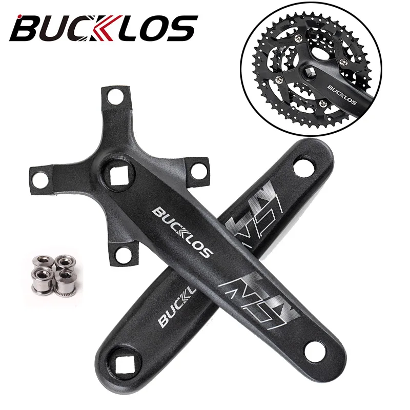Bucklos Mountain Bike Crankset 140BCD 170mm Triple Chainring 22T 32T 44T Lightweight Aluminum Alloy Durable MTB Bicycle Replacem
Bucklos Mountain Bike Crankset 140BCD 170mm Triple Chainring 22T 32T 44T Lightweight Aluminum Alloy Durable MTB Bicycle Replacem
