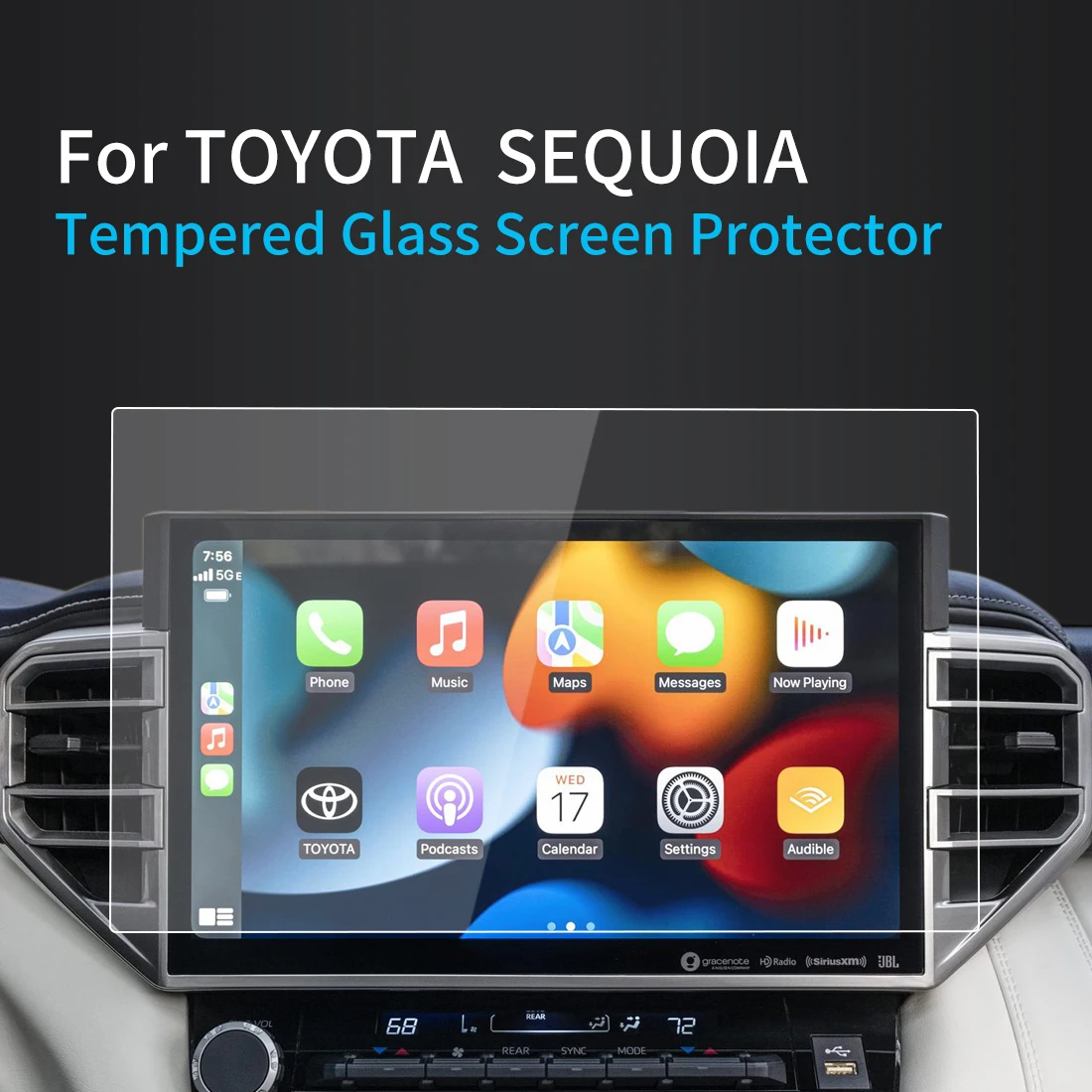 For Toyota Sequoia Screen Protector 2023 ConsoleTempered Glass Protective Film Navigator Protection Car Accessories
For Toyota Sequoia Screen Protector 2023 ConsoleTempered Glass Protective Film Navigator Protection Car Accessories