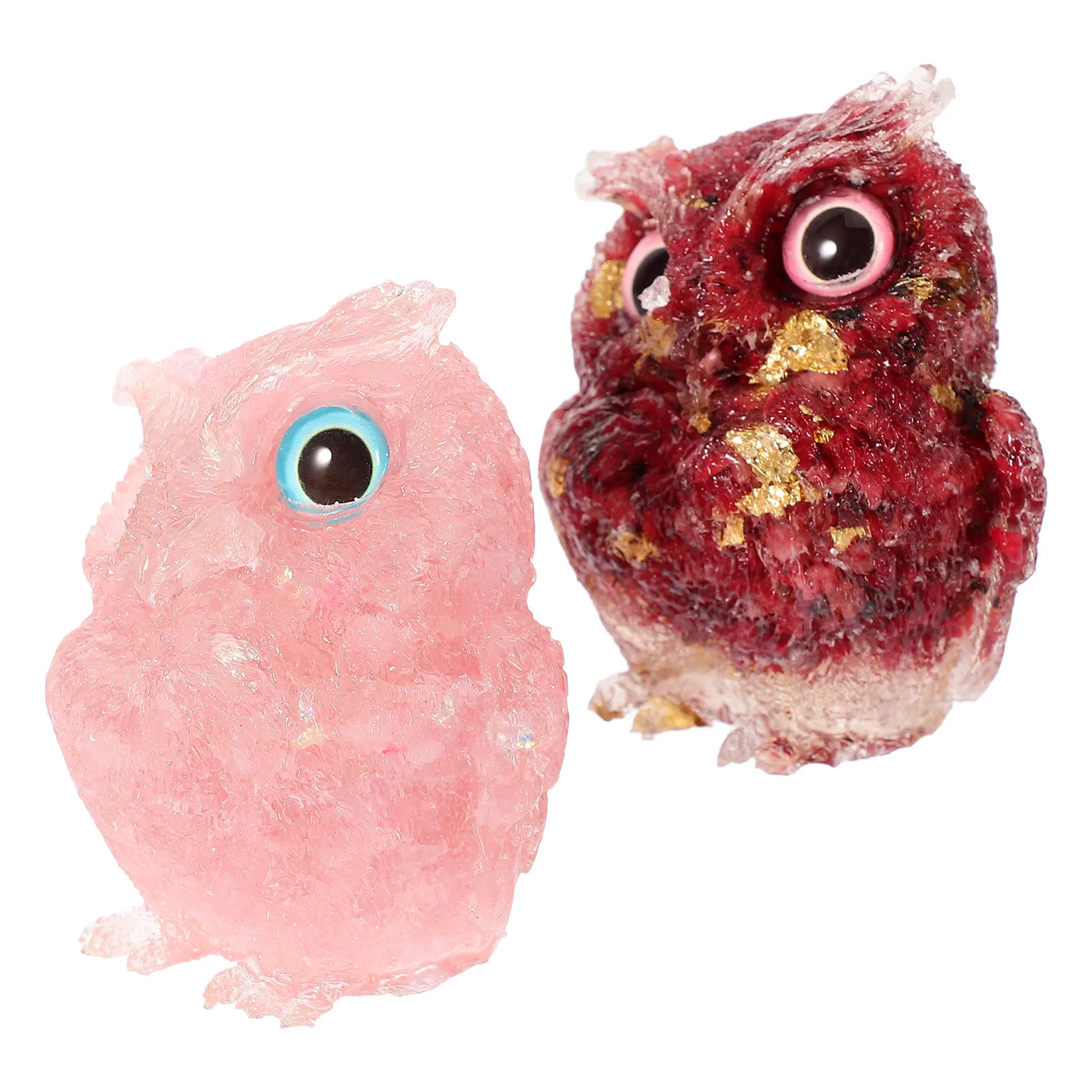 2pcs Owl Resin Crystal Desktop Animal Statue Small Bookshelf Ornament Home Office Decoration Cute Owl Sculpture
2pcs Owl Resin Crystal Desktop Animal Statue Small Bookshelf Ornament Home Office Decoration Cute Owl Sculpture