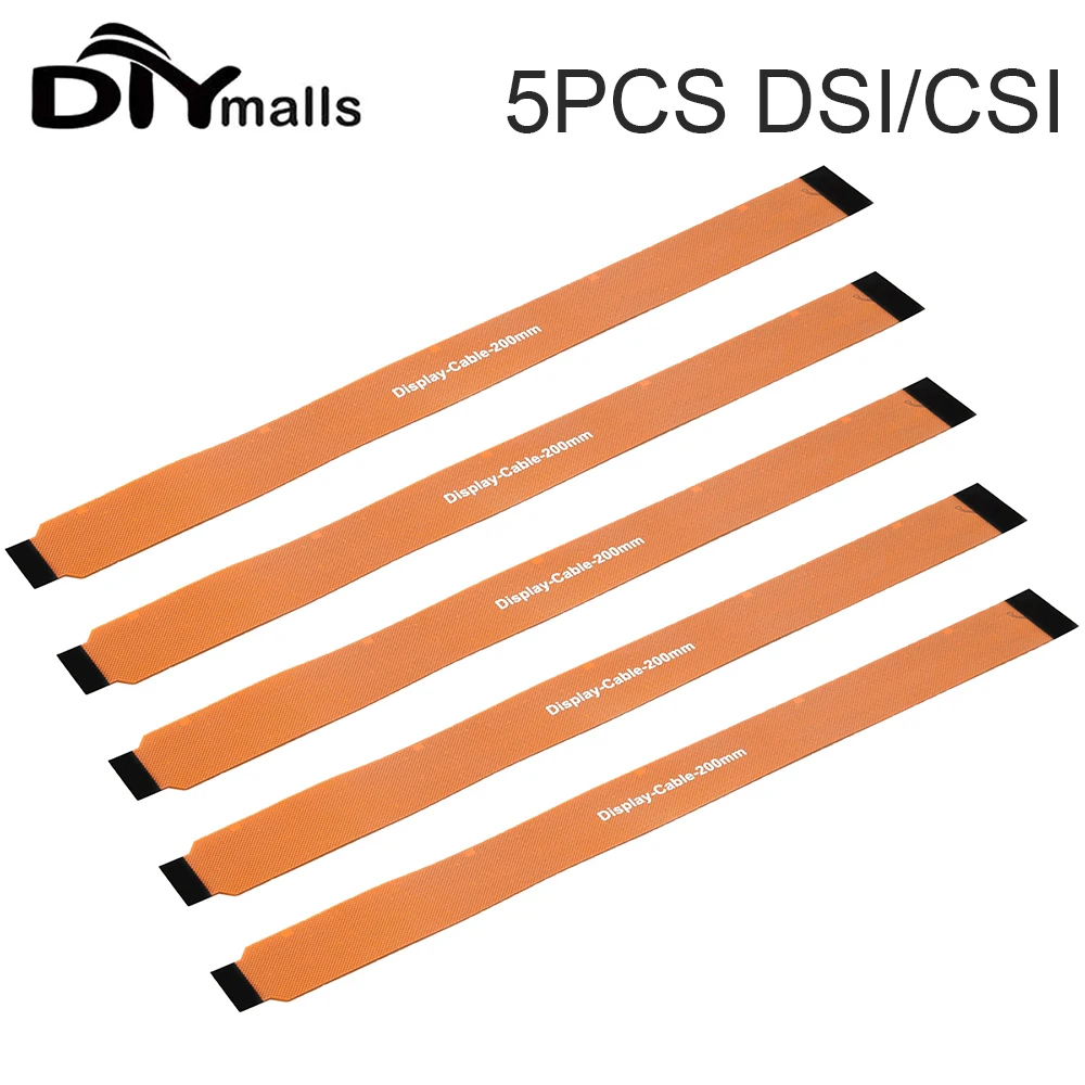 5PCS Wavesshare CSI DSI FPC Flexible Cable 200 300 500mm for Raspberry Pi 5 22Pin to 15Pin Connecting DSI Display Camera Module
5PCS Wavesshare CSI DSI FPC Flexible Cable 200 300 500mm for Raspberry Pi 5 22Pin to 15Pin Connecting DSI Display Camera Module