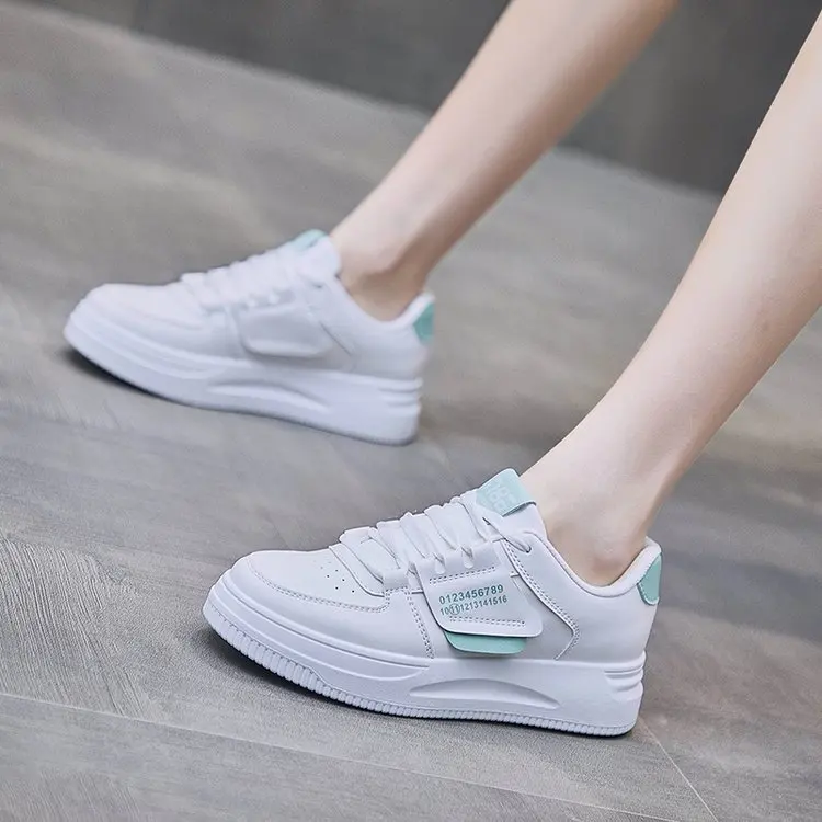 Women Sneakers 2025 Spring Thick-soled Small White Shoes Women's Breathable Student Board Shoes Lace-Up Casual Platform Shoes
Women Sneakers 2025 Spring Thick-soled Small White Shoes Women's Breathable Student Board Shoes Lace-Up Casual Platform Shoes