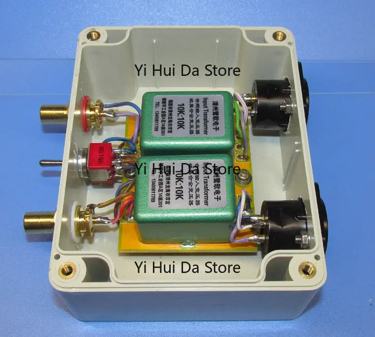 10K: 10K permalloy transformer finished machine, single-ended balance converter
10K: 10K permalloy transformer finished machine, single-ended balance converter