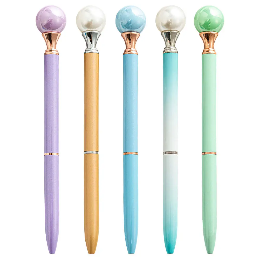5Pcs Creative Ballpoint Pens Metal Body Quick-Drying Ink Portable Writing Tool for Journaling Crafting Greeting Cards Gift
5Pcs Creative Ballpoint Pens Metal Body Quick-Drying Ink Portable Writing Tool for Journaling Crafting Greeting Cards Gift