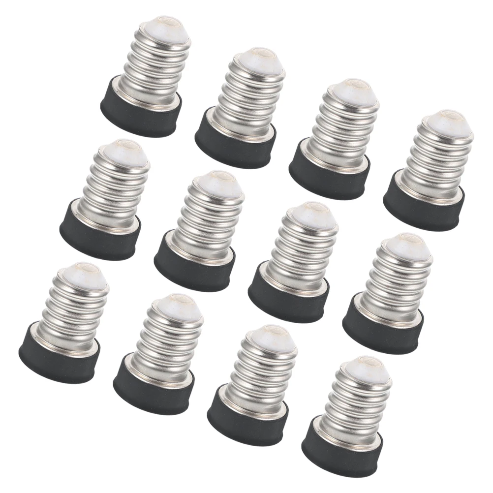 12 pcs Lamp Adapter E14 to E12 Bulb Holder Converter Silver Light Bulb Converters Copper Lighting Accessories Candelabra Base
12 pcs Lamp Adapter E14 to E12 Bulb Holder Converter Silver Light Bulb Converters Copper Lighting Accessories Candelabra Base