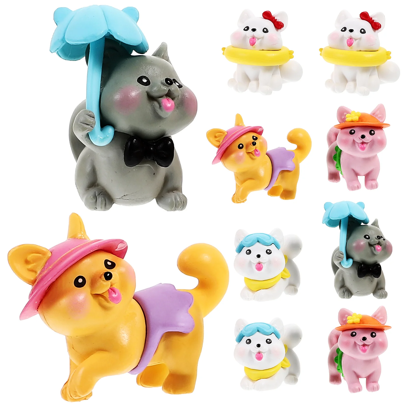 Hawaiian Puppy Ornaments Resin Dog Figurines Decorative Miniature Animal Statues Balcony Yard Garden Tabletop Accessories
Hawaiian Puppy Ornaments Resin Dog Figurines Decorative Miniature Animal Statues Balcony Yard Garden Tabletop Accessories