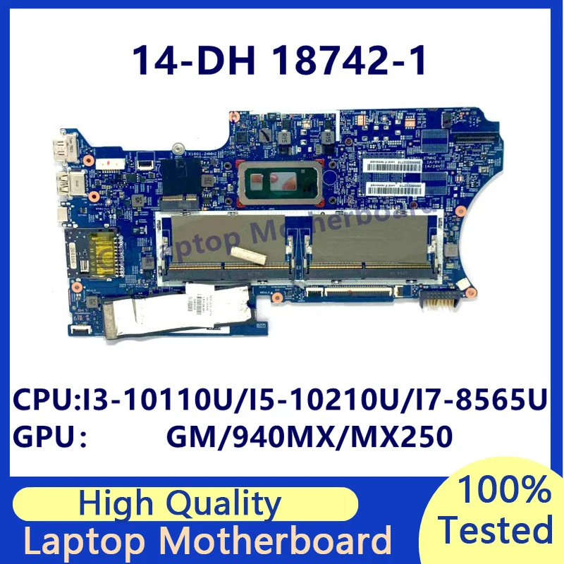 L51128-001 L67767-601 L67770-601 For HP 14-DH With I3/I5/I7 CPU GM/940MX/MX250 448.0GG02.0011/448.0GG03.0011 18742-1 100% Tested
L51128-001 L67767-601 L67770-601 For HP 14-DH With I3/I5/I7 CPU GM/940MX/MX250 448.0GG02.0011/448.0GG03.0011 18742-1 100% Tested