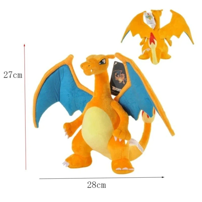 Original Pokemon Charizard Plush Toy Stuffed Animal Toy Eevee Cubone Psydusk Lapras Gengar Charizard Peluche Doll Gift for Kids
Original Pokemon Charizard Plush Toy Stuffed Animal Toy Eevee Cubone Psydusk Lapras Gengar Charizard Peluche Doll Gift for Kids
