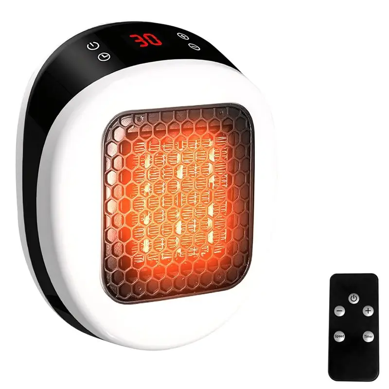 A32Z-Socket Fan Heater With Remote Control, Heater With Thermostat And 12H Timer,For Rooms Up To 10 M²/25 M³ EU Plug
A32Z-Socket Fan Heater With Remote Control, Heater With Thermostat And 12H Timer,For Rooms Up To 10 M²/25 M³ EU Plug