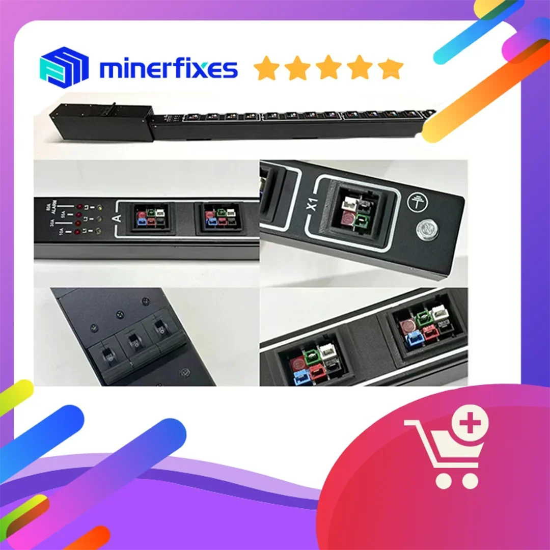 ANTPDU PW12V1 для Antminer T21 S21 S19jxp Bitmainbitcoins, аксессуары для майнеров
ANTPDU PW12V1 для Antminer T21 S21 S19jxp Bitmainbitcoins, аксессуары для майнеров