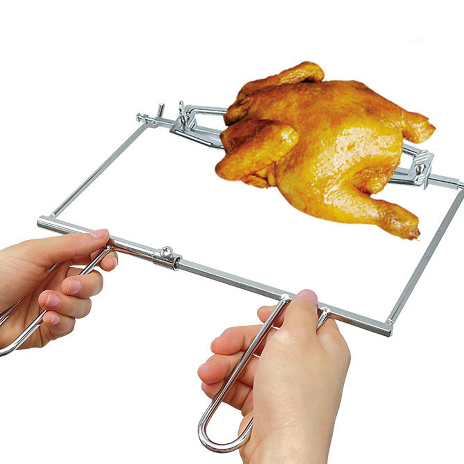 Tong Kitchen Tool Anti-scald Metal Chicken Holder Lightweight Ergonomic Design BBQ Party Restaurant Supplies
Tong Kitchen Tool Anti-scald Metal Chicken Holder Lightweight Ergonomic Design BBQ Party Restaurant Supplies