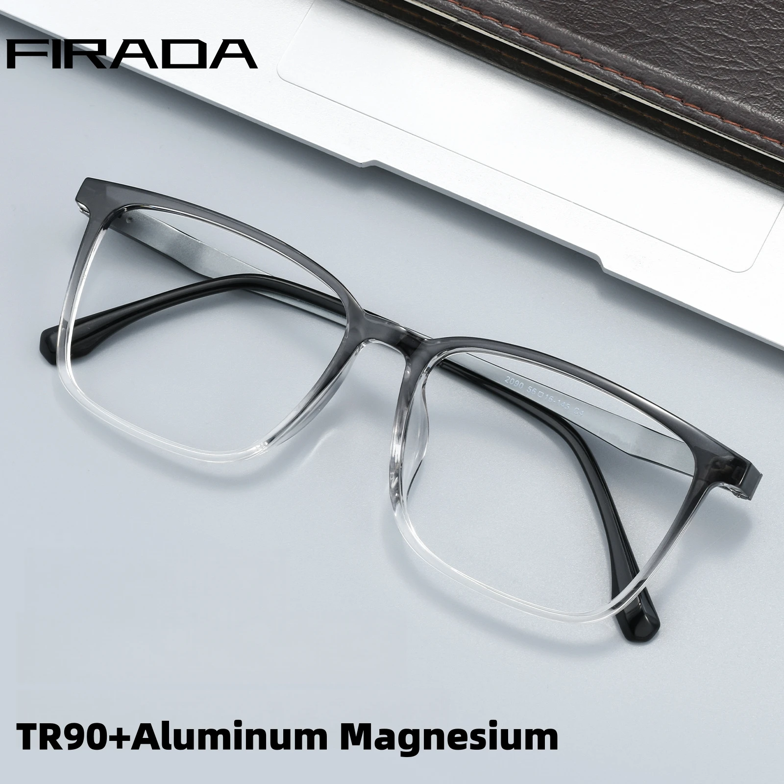 FIRADA 2026 Fashionable Comfortable TR90 Aluminum-Magnesium Luxury Eyeglasses Ultra-Light Square Glasses Frame For Men 2090ST
FIRADA 2026 Fashionable Comfortable TR90 Aluminum-Magnesium Luxury Eyeglasses Ultra-Light Square Glasses Frame For Men 2090ST