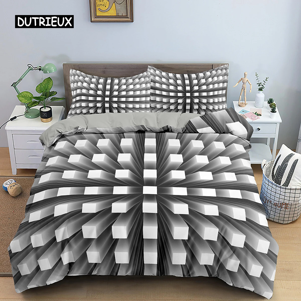 3D Duvet Cover Psychedelic Bedding Set Luxury Quilt Cover with Zipper Closure 2/3pcs King Comforter Cover Polyester Duvet Cover
3D Duvet Cover Psychedelic Bedding Set Luxury Quilt Cover with Zipper Closure 2/3pcs King Comforter Cover Polyester Duvet Cover