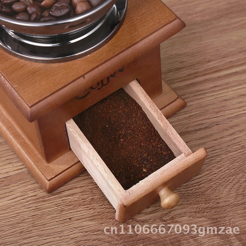 Manual Coffee Grinder Hand Bean Grinder Vintage Style Wooden Box Ceramic Jars Coffee Making Machine for Coffee Lovers
Manual Coffee Grinder Hand Bean Grinder Vintage Style Wooden Box Ceramic Jars Coffee Making Machine for Coffee Lovers