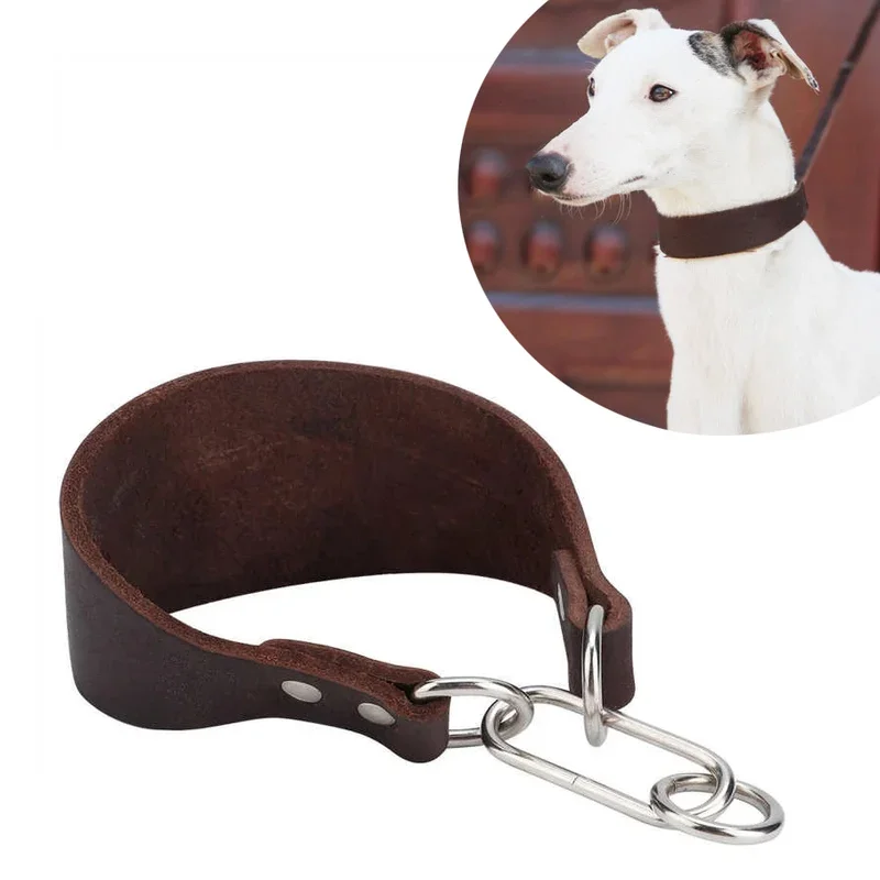 Leather Pet Collar Small Dog Necklace Durable Portable Widen Pet Collars For Greyhound Whippet
Leather Pet Collar Small Dog Necklace Durable Portable Widen Pet Collars For Greyhound Whippet