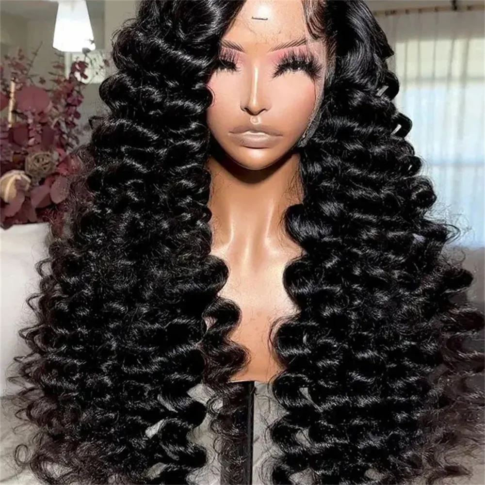 Soft Long Kinky Curly Glueless 26Inch Natural Black Lace Front Wig For Women With Baby Hair Synthetic Preplucked Glueless Daily
Soft Long Kinky Curly Glueless 26Inch Natural Black Lace Front Wig For Women With Baby Hair Synthetic Preplucked Glueless Daily