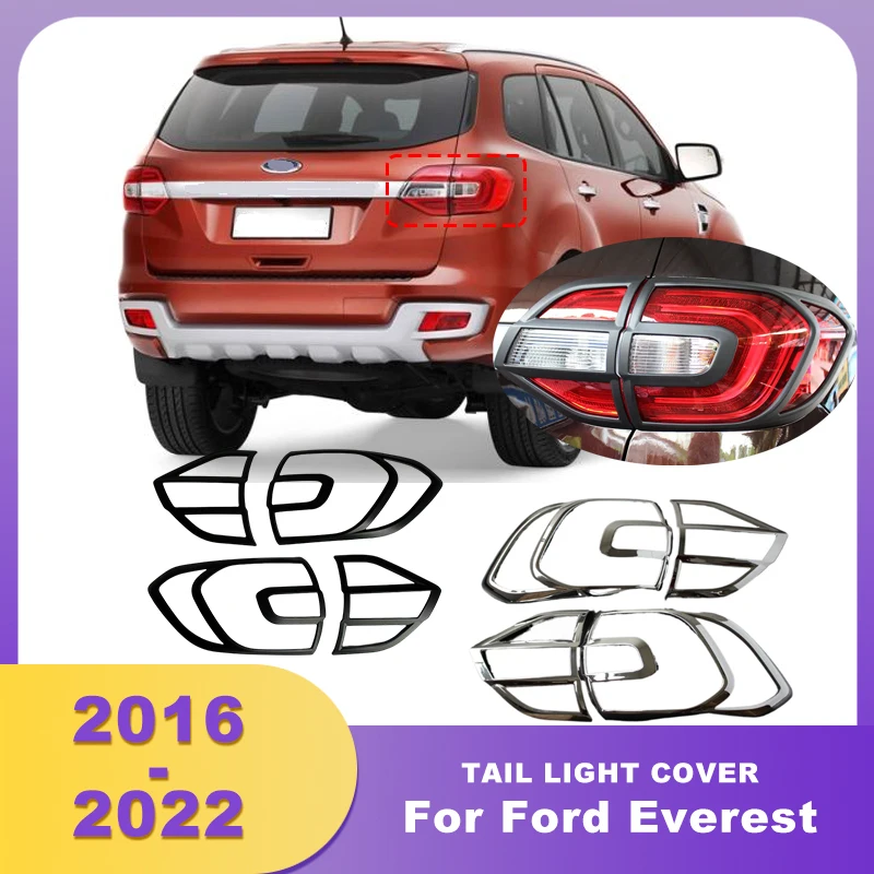ABS Chrome Rear Tail Lights Cover Tail Lamp Trim For Ford Everest 2016 2017 2018 2019 2020 2021 2022
ABS Chrome Rear Tail Lights Cover Tail Lamp Trim For Ford Everest 2016 2017 2018 2019 2020 2021 2022
