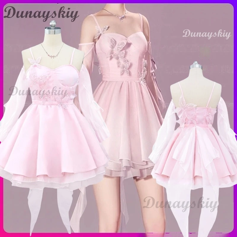 Heroines Cosplay Costume Dress Love and Deepspace Fantasy Dream and Rippling Heart Outfit Girls Daily Date Uniform Party Women
Heroines Cosplay Costume Dress Love and Deepspace Fantasy Dream and Rippling Heart Outfit Girls Daily Date Uniform Party Women