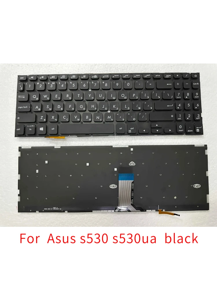 Новая клавиатура для ноутбука Ru для Asus s530 s530ua черная
Новая клавиатура для ноутбука Ru для Asus s530 s530ua черная