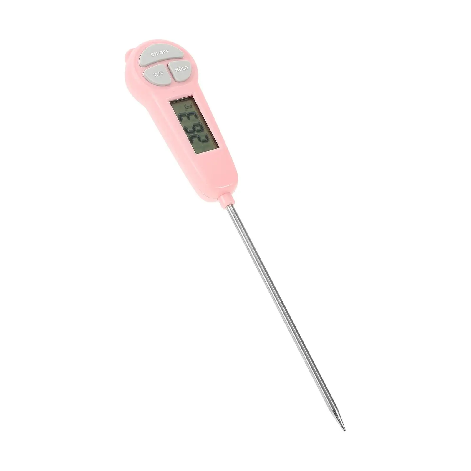 Electronic Thermometer for Baby Food Liquid Solid Temperature Measurement Pink Stainless Steel Digital Kitchen Cooking
Electronic Thermometer for Baby Food Liquid Solid Temperature Measurement Pink Stainless Steel Digital Kitchen Cooking