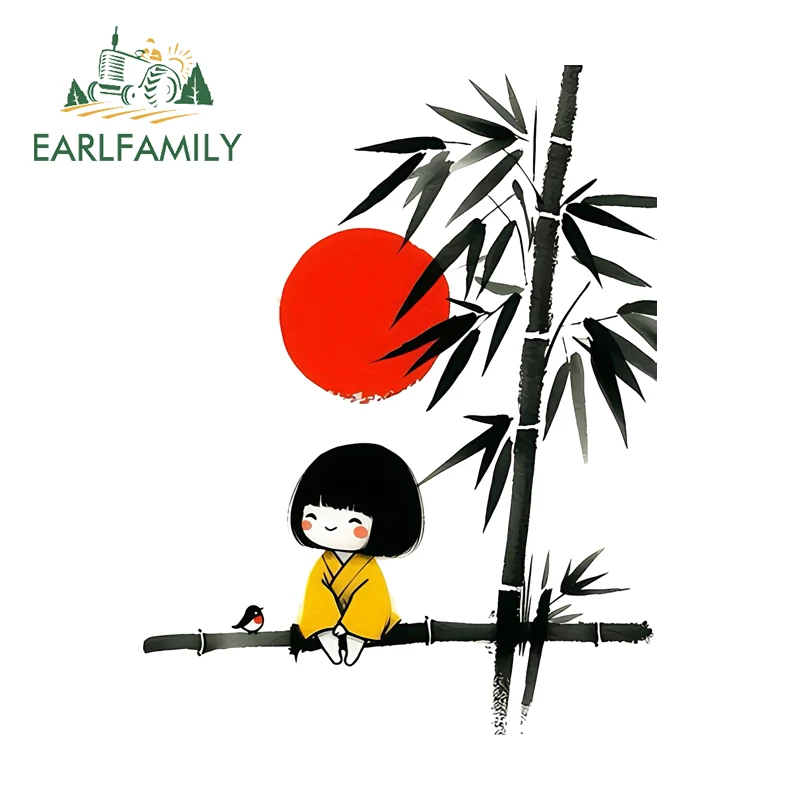 EARLFAMILY Ink Bamboo With Cartoon Girl Creative Car Sticker Campervan Raving DIY Toolbox Tumbler Decal Car Accessories Decor
EARLFAMILY Ink Bamboo With Cartoon Girl Creative Car Sticker Campervan Raving DIY Toolbox Tumbler Decal Car Accessories Decor