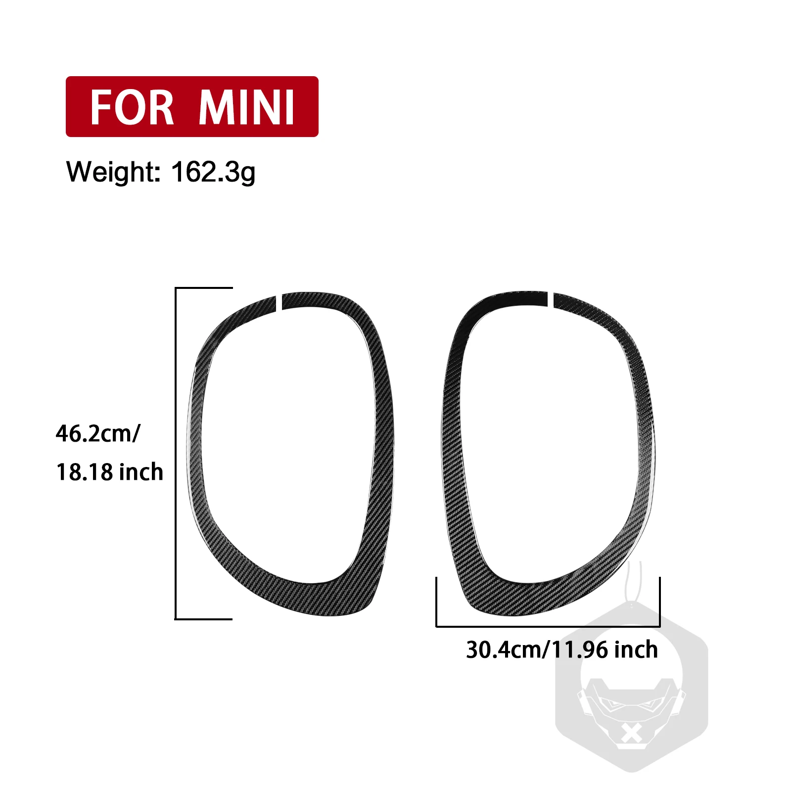 Carbon Fiber Car Accessory Front Lamp Headlight Frame Interior Cover Modified Sticker For BMW Mini Countryman F60 Cooper17-23
Carbon Fiber Car Accessory Front Lamp Headlight Frame Interior Cover Modified Sticker For BMW Mini Countryman F60 Cooper17-23