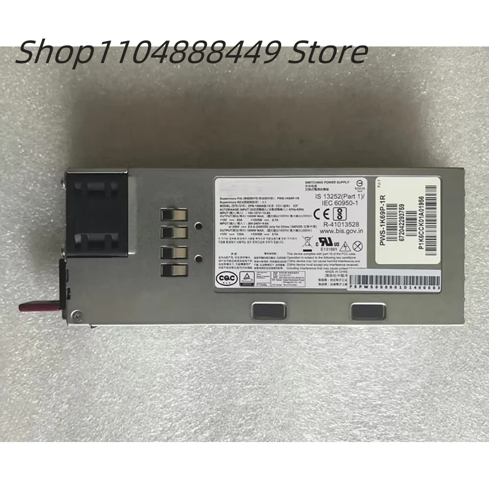 Серверный блок питания PWS-1K69P-1R DPS-1600AB-13 D 1600Вт
Серверный блок питания PWS-1K69P-1R DPS-1600AB-13 D 1600Вт