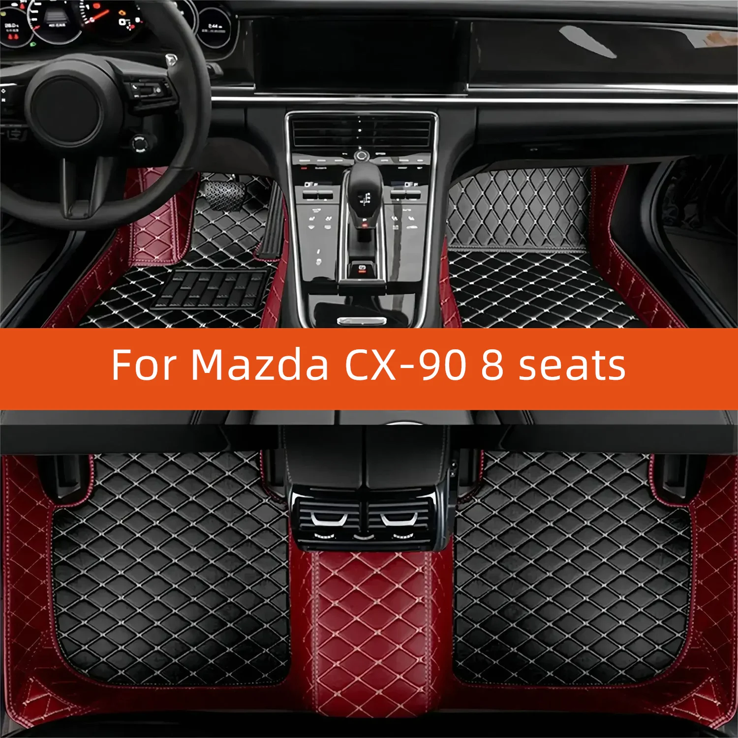 Custom Leather Car Floor Mat For Mazda CX-90 8 seats 2023 2024 2025 2026 2027 Car Mat Interior Accessories
Custom Leather Car Floor Mat For Mazda CX-90 8 seats 2023 2024 2025 2026 2027 Car Mat Interior Accessories