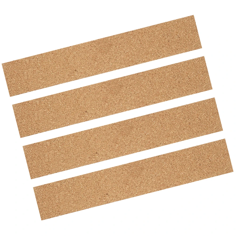 4pcs Self Adhesive Cork Strips Wall Stickers Memo Board Thick Natural Frameless Bulletin Bar Office Home Supply Soft Wood Brown
4pcs Self Adhesive Cork Strips Wall Stickers Memo Board Thick Natural Frameless Bulletin Bar Office Home Supply Soft Wood Brown