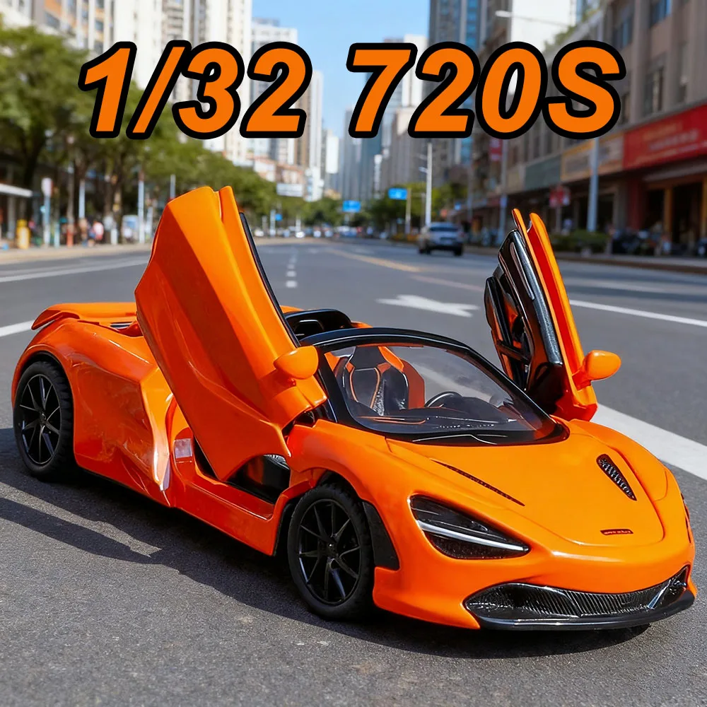 1:32 720S Senna, литая под давлением модель спортивного автомобиля, игрушки, двери, открытый звук, свет, резиновые шины, миниатюрные автомобили, игрушки, подарки для детей
1:32 720S Senna, литая под давлением модель спортивного автомобиля, игрушки, двери, открытый звук, свет, резиновые шины, миниатюрные автомобили, игрушки, подарки для детей