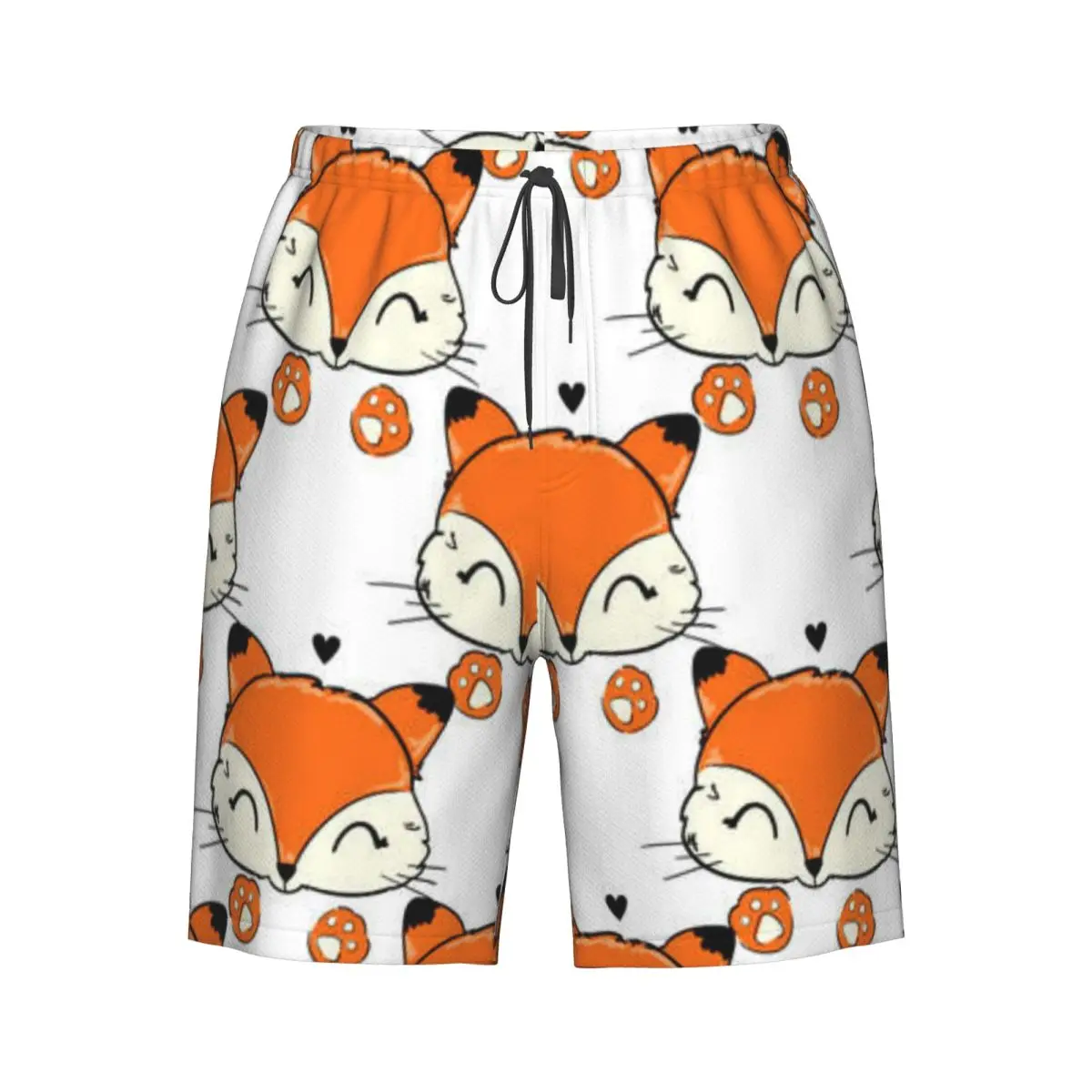 Men's Swimming Shorts Cute Fox And Heart Pattern Trunks Beach Wear
Men's Swimming Shorts Cute Fox And Heart Pattern Trunks Beach Wear