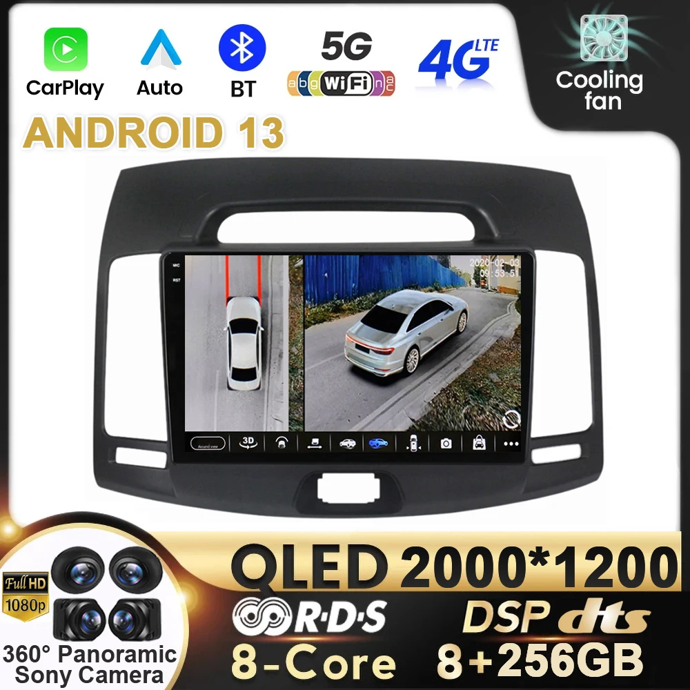 Android 13 Car Radio Multimedia Video Player For Hyundai Elantra 4 HD 2006-2012 Navigation GPS Carplay Stereo QLED DSP Video
Android 13 Car Radio Multimedia Video Player For Hyundai Elantra 4 HD 2006-2012 Navigation GPS Carplay Stereo QLED DSP Video