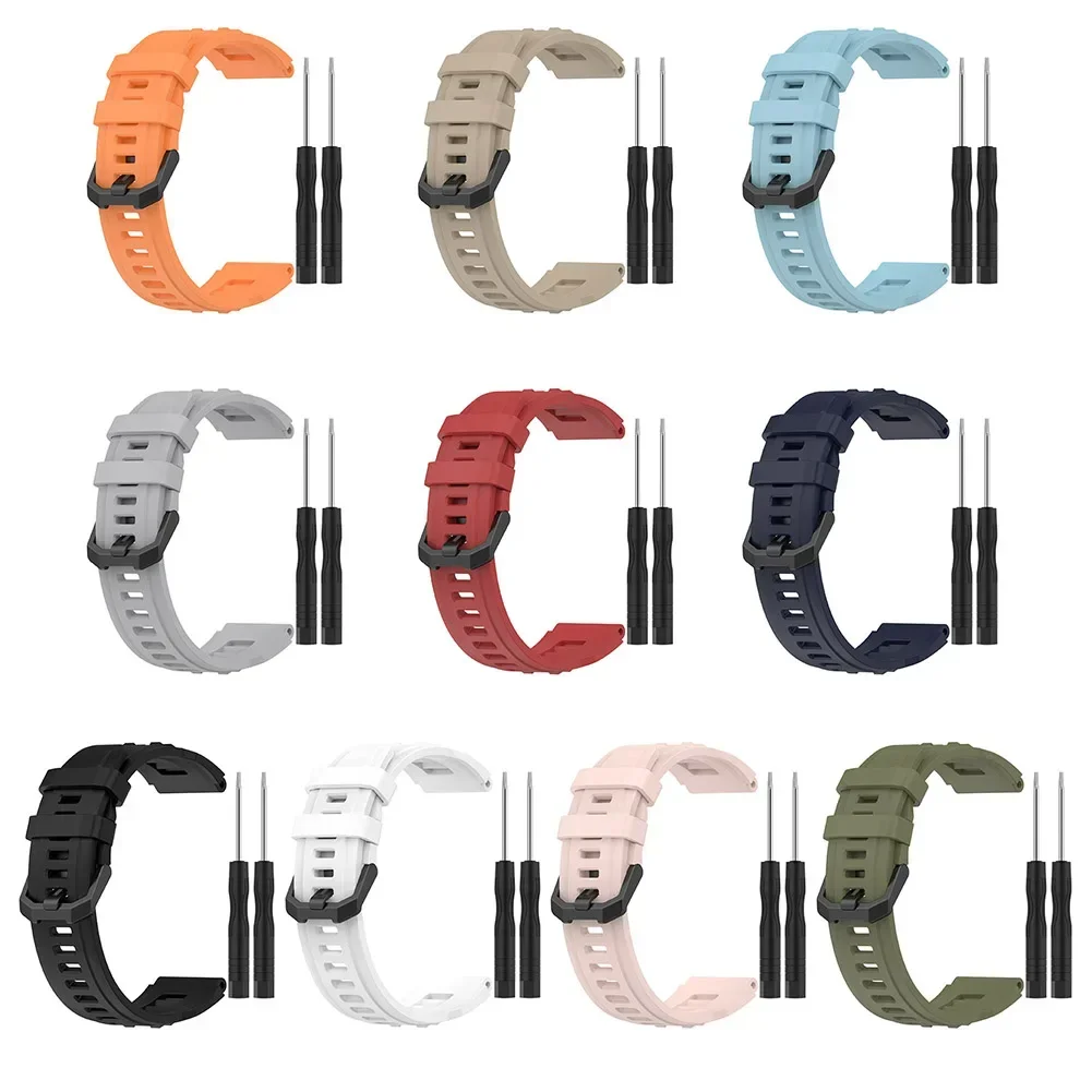 Silicone Watch Band Waterproof Suitable for Amazfit T-Rex Ultra Smartwatch Sweatproof Comfortable Thickened Adjustable
Silicone Watch Band Waterproof Suitable for Amazfit T-Rex Ultra Smartwatch Sweatproof Comfortable Thickened Adjustable