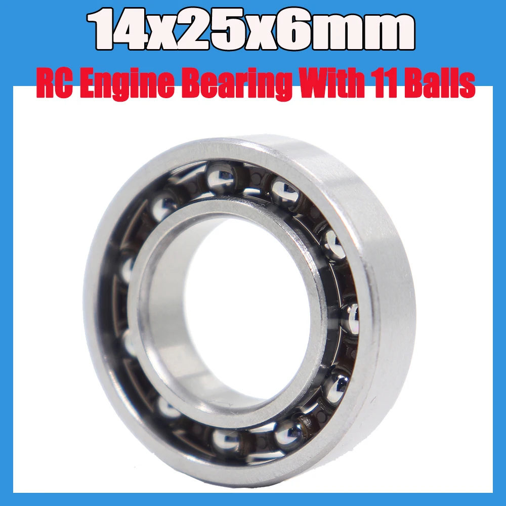 6901UG RC Engine Bearing 14x25x6 mm ABEC-3 ( 2 PC ) 6901 UG ID 14mm With 11 Balls Glow Plug Model R/C Engines Ball Bearings
6901UG RC Engine Bearing 14x25x6 mm ABEC-3 ( 2 PC ) 6901 UG ID 14mm With 11 Balls Glow Plug Model R/C Engines Ball Bearings