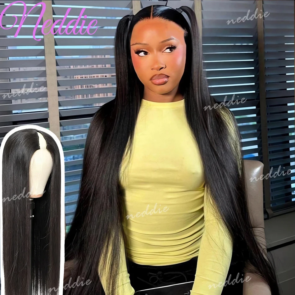 Glueless Natural V Part Wigs Human Hair Bone Straight Human Hair Wigs No Leave Out No Sew-In Half Wigs Black Ready To Wear Wig
Glueless Natural V Part Wigs Human Hair Bone Straight Human Hair Wigs No Leave Out No Sew-In Half Wigs Black Ready To Wear Wig