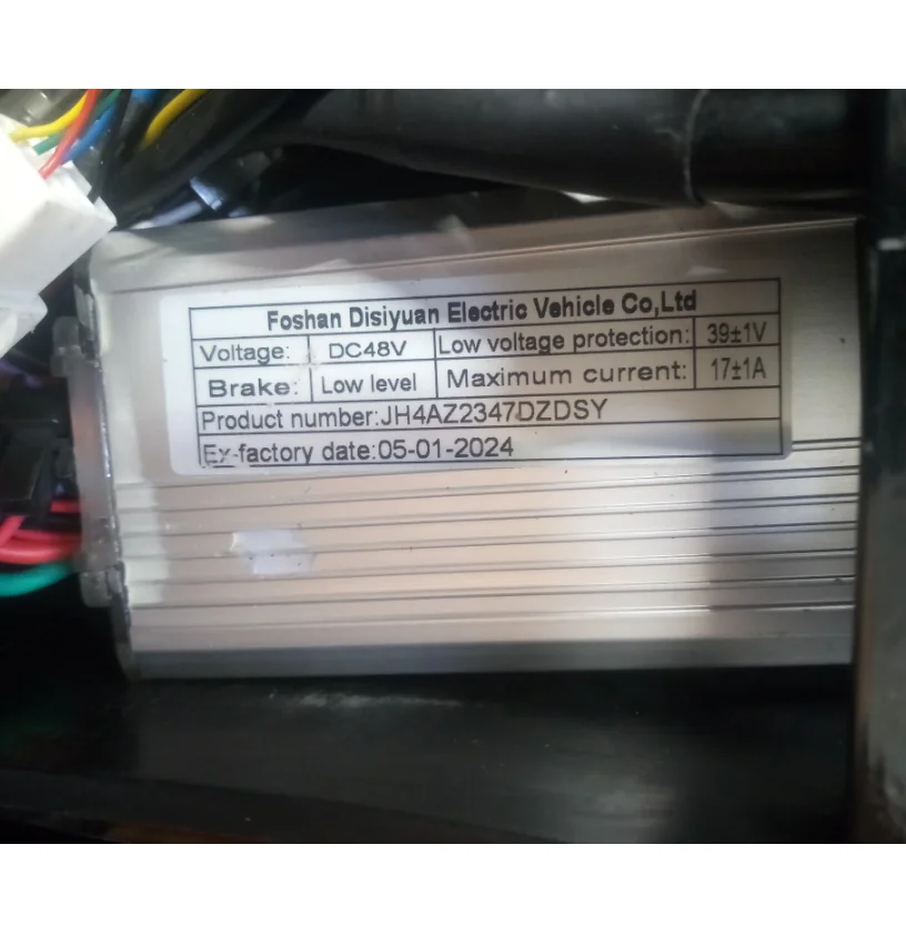 JH4AZ2347DZDSY(customized) DC48V 25A Motor ControllerModel Electric Bicycle Accessories
JH4AZ2347DZDSY(customized) DC48V 25A Motor ControllerModel Electric Bicycle Accessories