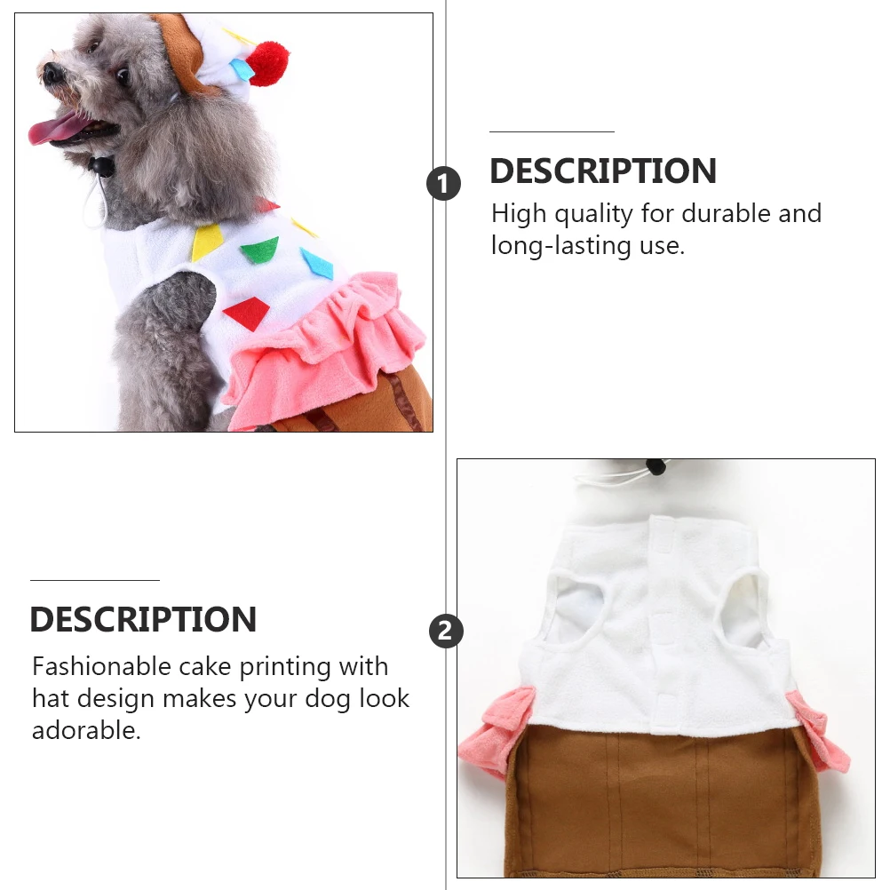 Dog Clothes Pet Costume Funny Shape Christmas Fashion Festival Cosplay Party Wear Adorable Hat Design Long Lasting Use Special
Dog Clothes Pet Costume Funny Shape Christmas Fashion Festival Cosplay Party Wear Adorable Hat Design Long Lasting Use Special