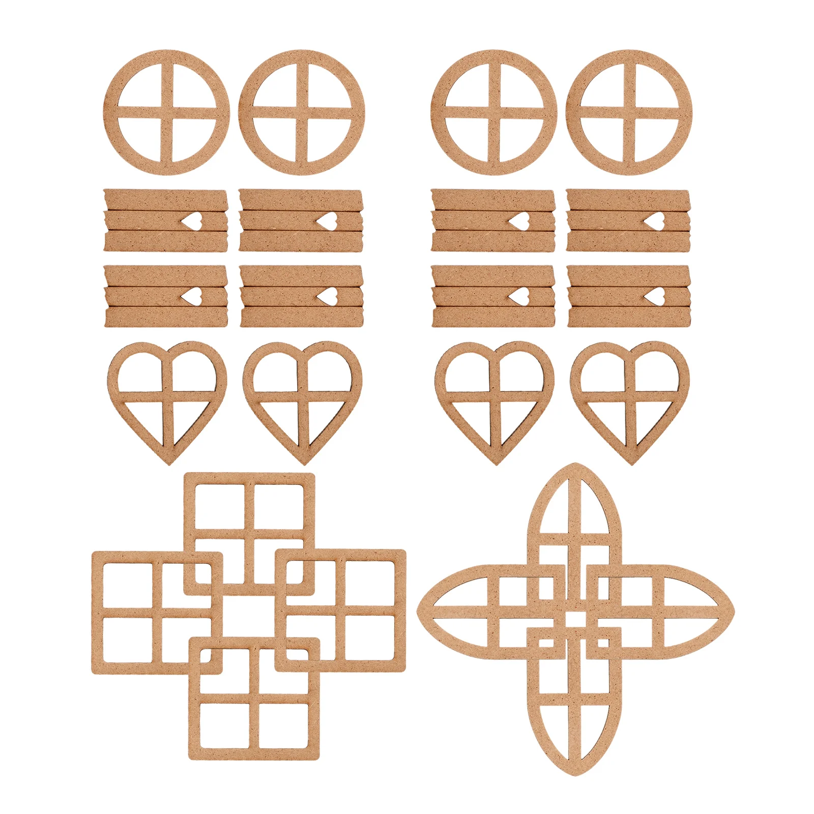 24pcs Hollow Wood Slices DIY Craft Decoration Unfinished Natural Rural Wooden Pieces for Kids Puzzle Hanging Decorations
24pcs Hollow Wood Slices DIY Craft Decoration Unfinished Natural Rural Wooden Pieces for Kids Puzzle Hanging Decorations