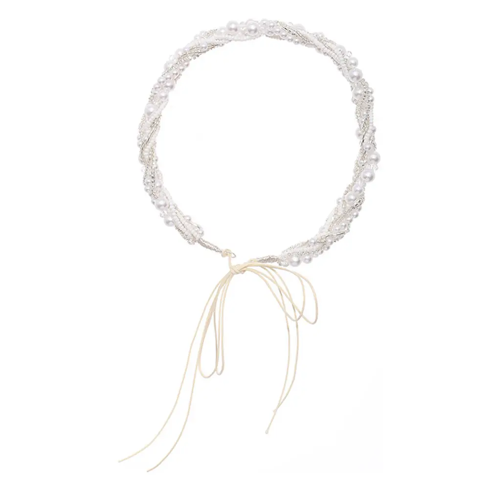 Pearl Headband Wedding Hair Accessories Elegant Bride Headdress Bridesmaid ABS Material Imitation Crown Photoshoot Parties Gifts
Pearl Headband Wedding Hair Accessories Elegant Bride Headdress Bridesmaid ABS Material Imitation Crown Photoshoot Parties Gifts