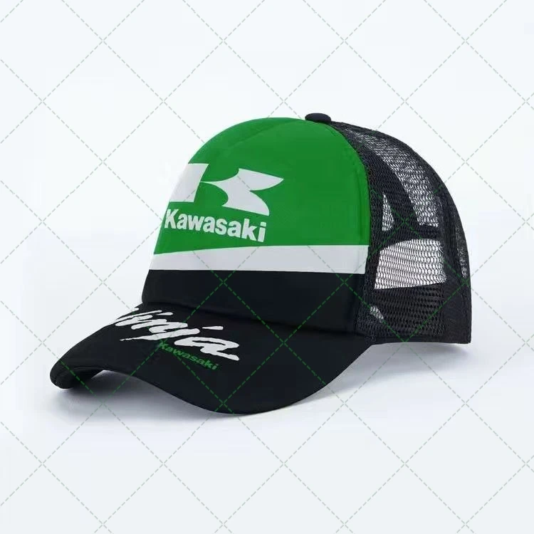 For Kawasaki Ninja Z750 Z900 H2 Fashion Baseball Cap Snapback Mesh Hats Hip Hop Caps Cool Men Caps Female Outdoor Casual Sun Hat
For Kawasaki Ninja Z750 Z900 H2 Fashion Baseball Cap Snapback Mesh Hats Hip Hop Caps Cool Men Caps Female Outdoor Casual Sun Hat